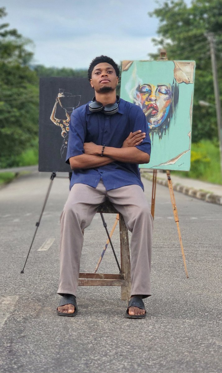 J_AdelekeArt's tweet photo. My life is so private that no one on X even knows I'm a 300-level student of Adeyemi Federal University of Education (AFUED), Department of Fine and Applied Arts.

I'm Jeremiah Adeleke from Osun State, and this is the face behind the art.

Happy New Month, everyone https://t.co/slrFi8C5e4
