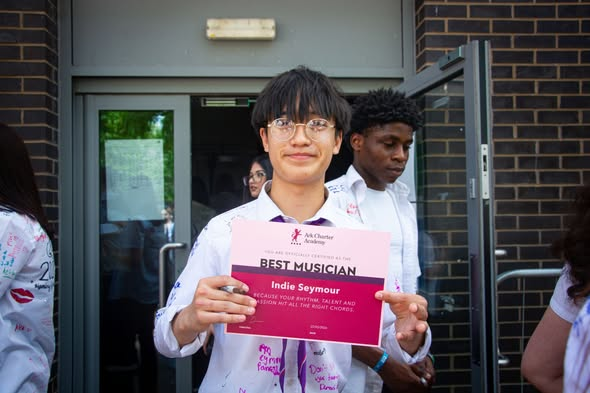 ArkCharter's tweet photo. Celebrating our Yearbook Award winners!
A huge congratulations to all of our winners. A brilliant way to mark the end of Year 11. https://t.co/lnquokynFq