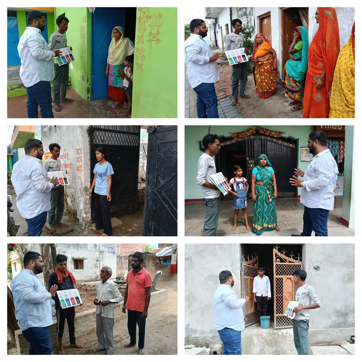 200npbkt's tweet photo. नगर पंचायत बक्शी का तालाब  तथा आईटीसी मिशन सुनहरा कल के संयुक्त तत्वाधान में चलाए जा रहे सामुदायिक नेतृत्व में विकेंद्रीकृत ठोस अपशिष्ट प्रबंधन कार्यक्रम के अंतर्गत आज दिनांक 1 जून 2026 को वार्ड संख्या 14 अकोहरी में सुपरवाइजर अर्जुन सिंह के साथ वार्ड के लोगों को उनके घरों से https://t.co/4z48o059Ol
