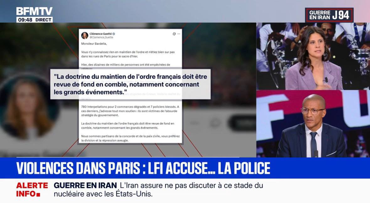 Clémence Guetté tweet media