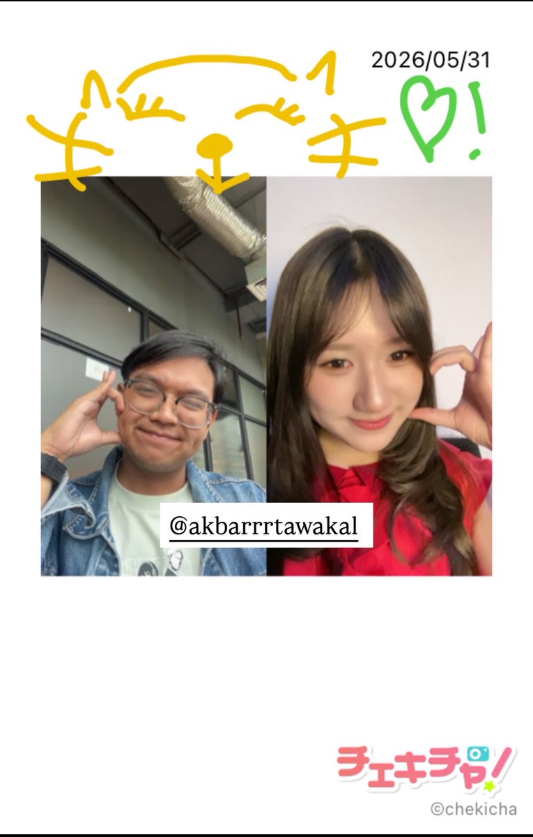 akbarrrtawakal's tweet photo. Happy birthday yaa Cathy, semogaaa kamu sehat selalu, bahagia selalu serta segala hal yang kamu semogakan dapat segera tersemogakan…aamiinnn😊
Thank you yaaa buat kesempatan birthday chekicha sama BD2S nyaaa😆
semangattt terus Cathy🫶🏻
@N_CathyJKT48
#Cathy17thSpringtime https://t.co/gOZ8RgUOAo