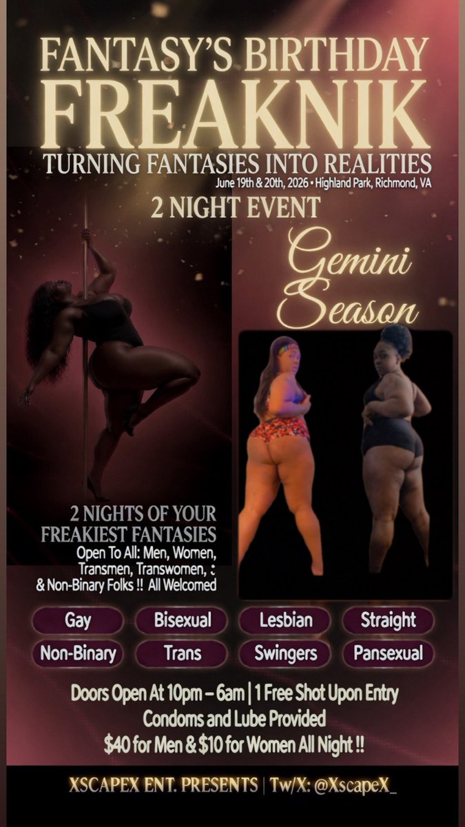 GagglessFantasy's tweet photo. Yall pulling up for this grand event https://t.co/qqvfLnQEAx