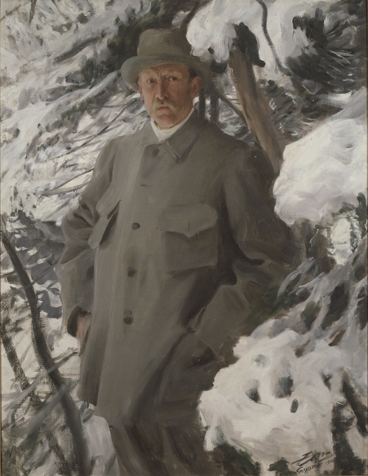 artistzorn's tweet photo. The Painter Bruno Liljefors #artbots #zorn https://t.co/qT5TTXxzUR