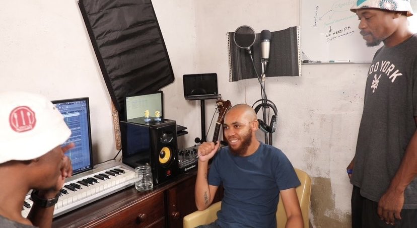 lindawitboy's tweet photo. Ezamzukwana( back in the days) This image means a great deal to me. A significant moment in my life of when I first started writing music for brand campaigns. It is a great reminder of how far I have come and where I am going. I started my journey with nothing and built my career through cold calling. I would go to the public phones (“not sure if those are still around”) and call prospects to pitch our services. At the time public phones were cheaper than using your own airtime so that worked pretty well for me. This journey has shaped my life and purpose which is to inspire others to use the little that they have to start, to use music and sound as a way of looking beyond the challenges of where we come from because I believe that the most powerful thing that you can do for someone is show them that it’s possible.