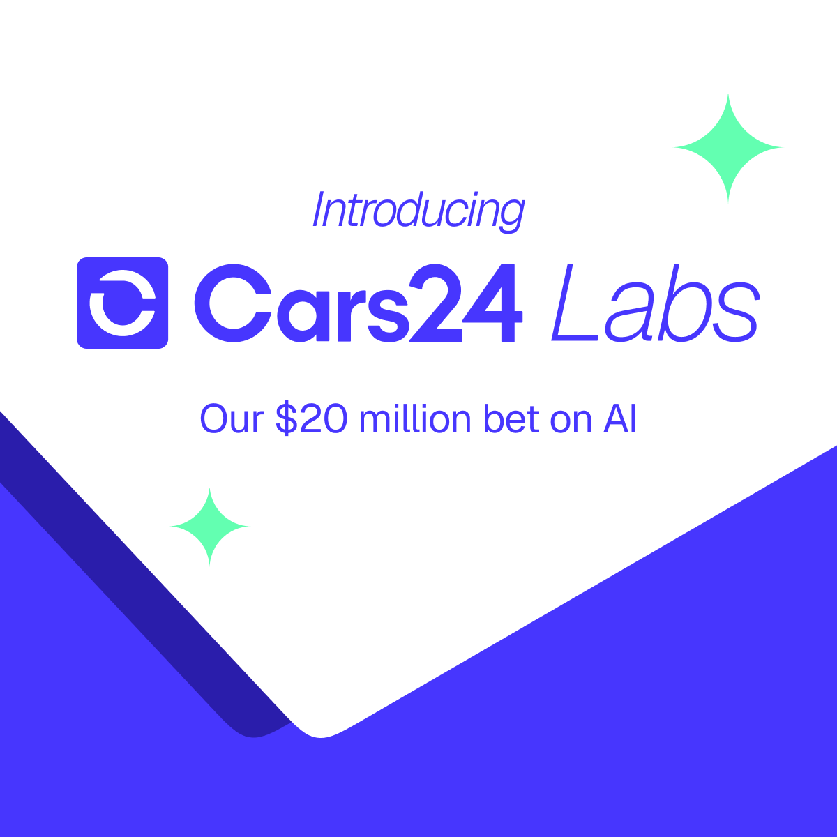 vikramchopra's tweet photo. We are committing $20 million to AI and launching Cars24 Labs.

Most companies know AI is the biggest shift of our generation. Most still aren't acting, perhaps because it's expensive or the ROI isn't clear or because the pilots fail.

According to me, the cost of sitting it out is far greater.

We are partnering with @OpenAI, @ElevenLabs, and @awscloud. Building proprietary AI products and open-source models. Running a real incubator for early-stage AI founders - capital, infrastructure, and 11 years of operational knowledge in automotive and financial services.

If you want to build, found, or partner, we want to talk.

Read more at: https://t.co/9qcsDNT9MR