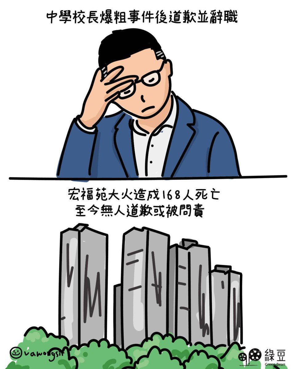 TweetingforHK's tweet photo. 2026年6月1日

佢辭職係因為佢斷正
唔係因為佢有責任感
試下件事無錄低
睇下會唔會變成無人問津嘅secret投稿？

同樣地，無人因為大火而要負責要辭職
唔係因為無人有錯
而係因為一干人等都覺得
佢地做緊嘅壞事無人知曉

圖Cr：@vawongsir https://t.co/qF4lYzngeB