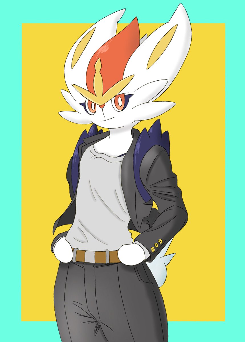 gabu445dora635's tweet photo. エースバーン練習🐇
顔を安定して描けるよう頑張ります。 https://t.co/CC8rcDMGvi