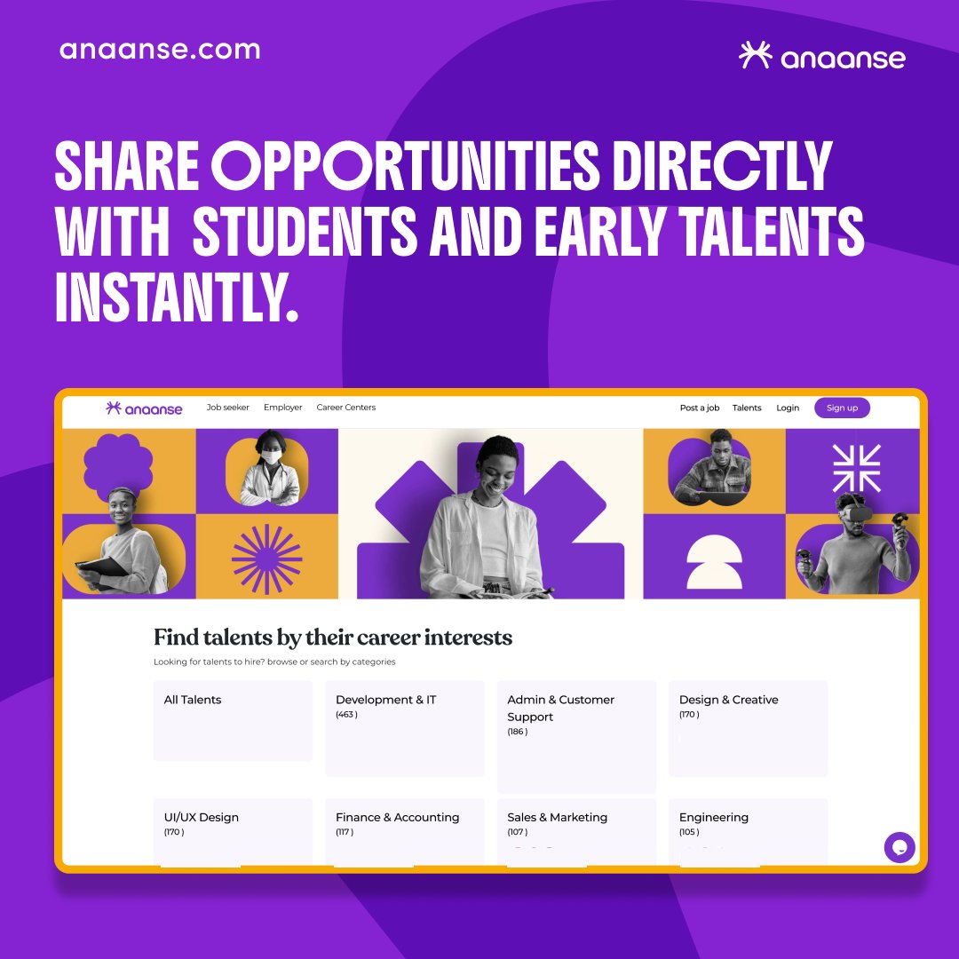 helloanaanse's tweet photo. Looking for interns, graduates, or early-career talent?
With https://t.co/Cem2h5ULhB , you can share opportunities directly with students and early talents instantly.

Sign up and start sharing opportunities today.

https://t.co/Cem2h5ULhB https://t.co/dG3JowSuM0