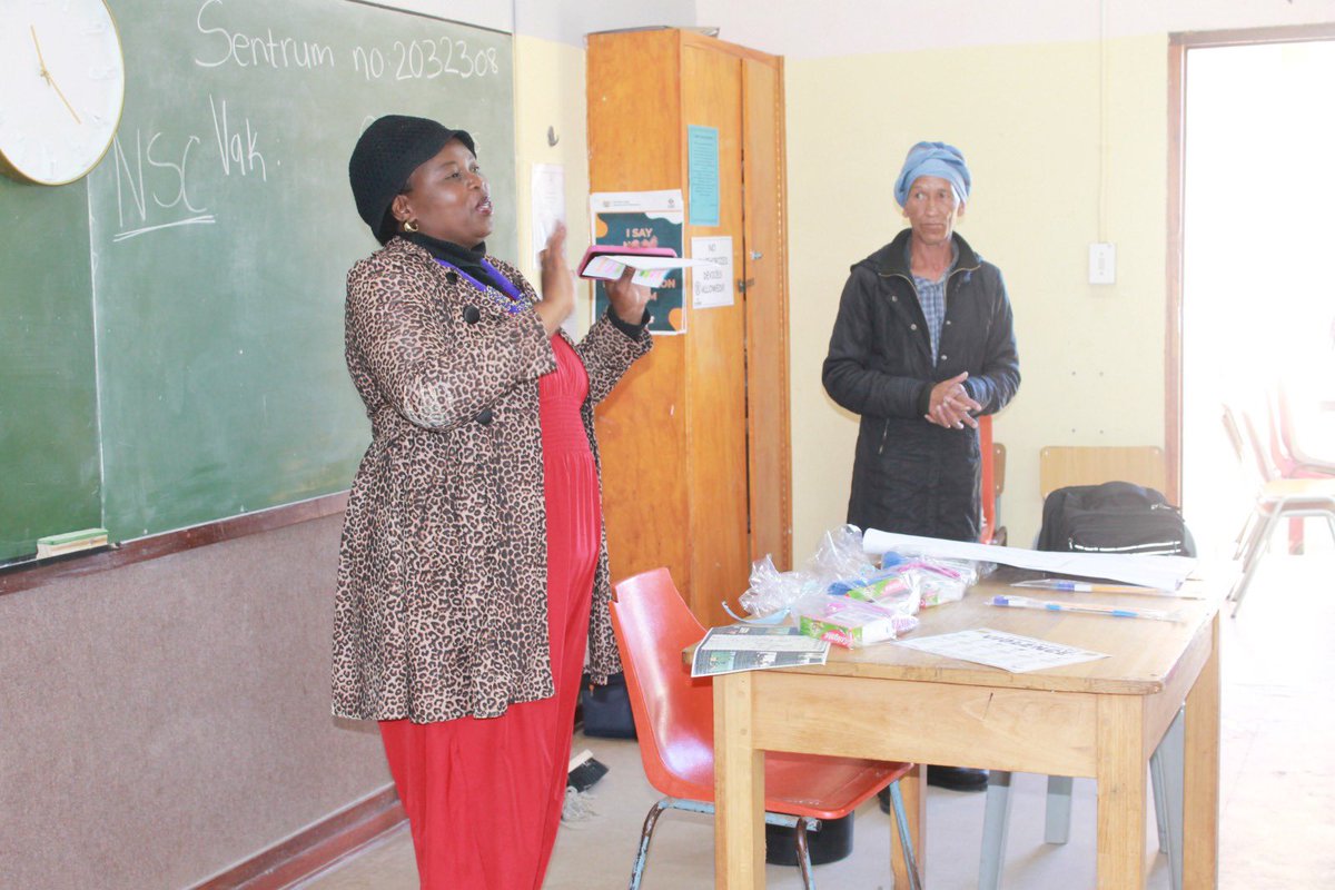 nc_doh's tweet photo. 📍 Port Nolloth High School learners participated in a multi-sector awareness programme focused on teenage pregnancy, GBVF, LGBTQIA+ rights, STIs, contraception, and healthy relationships. https://t.co/8XTsDo73dU