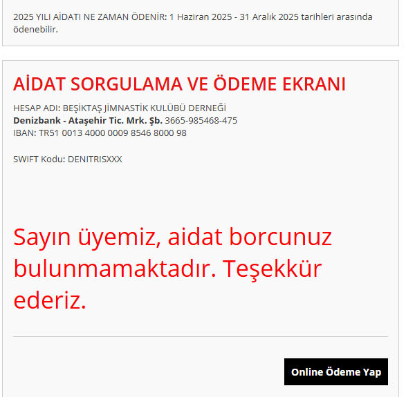 oguesmer's tweet photo. Bu sene değişiklik yapın aidatınızı bugün yatırın :) https://t.co/lskx2byqIP