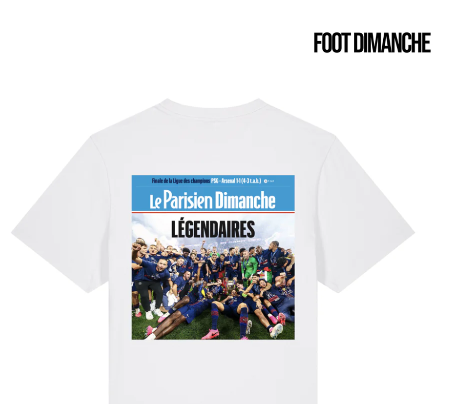 Natiinath's tweet photo. On a re-fait une collab avec nos pref @footdimanche &amp; @le_Parisien 
https://t.co/LSSfUpjoJY https://t.co/wdTjwcGlOg