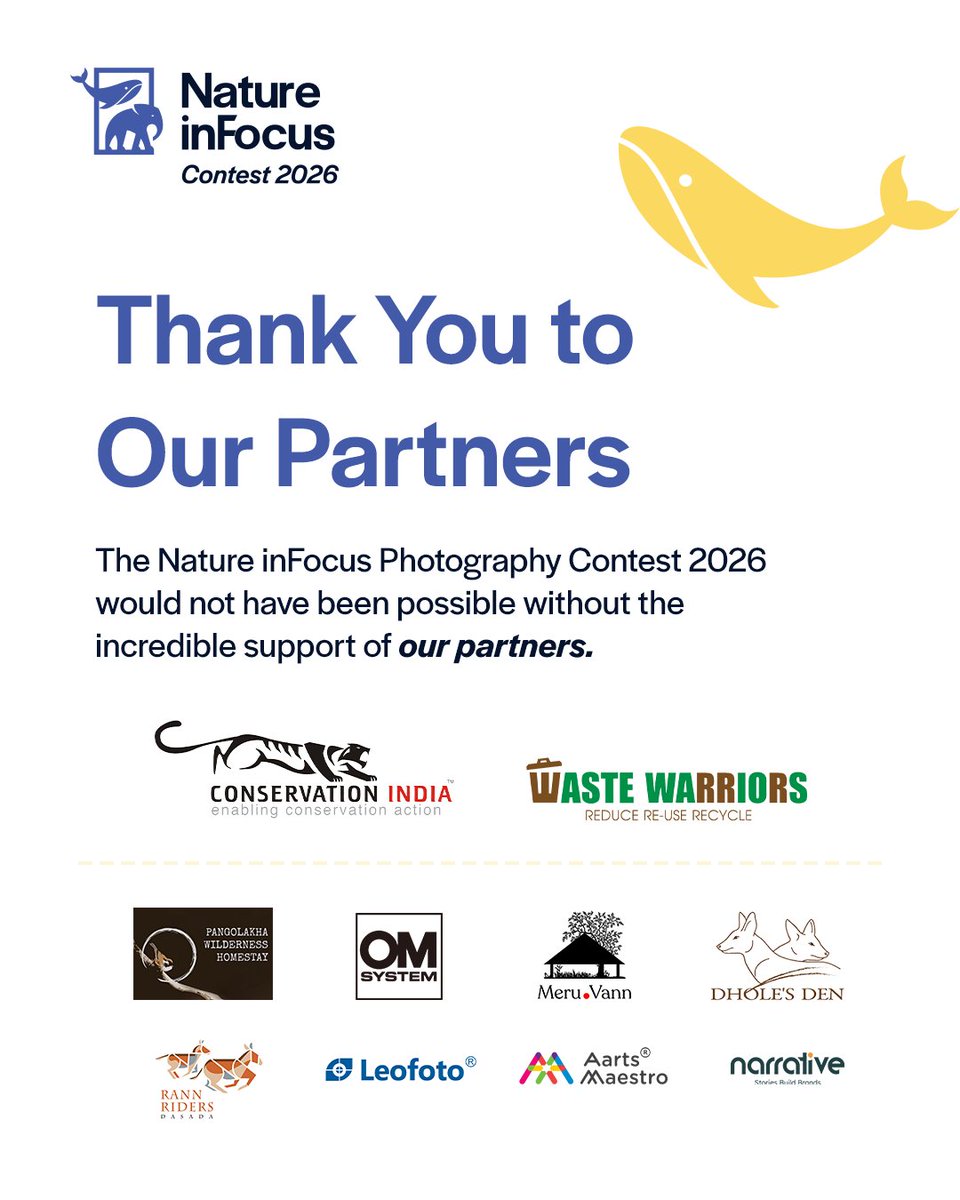 NatureIn_Focus's tweet photo. Submissions are now closed, and we want to extend a heartfelt thank you to every photographer who shared their incredible work with us this year.

And our deepest gratitude to our partners, this edition would not have been possible without your wonderful suppor. https://t.co/Jwd926AK9N