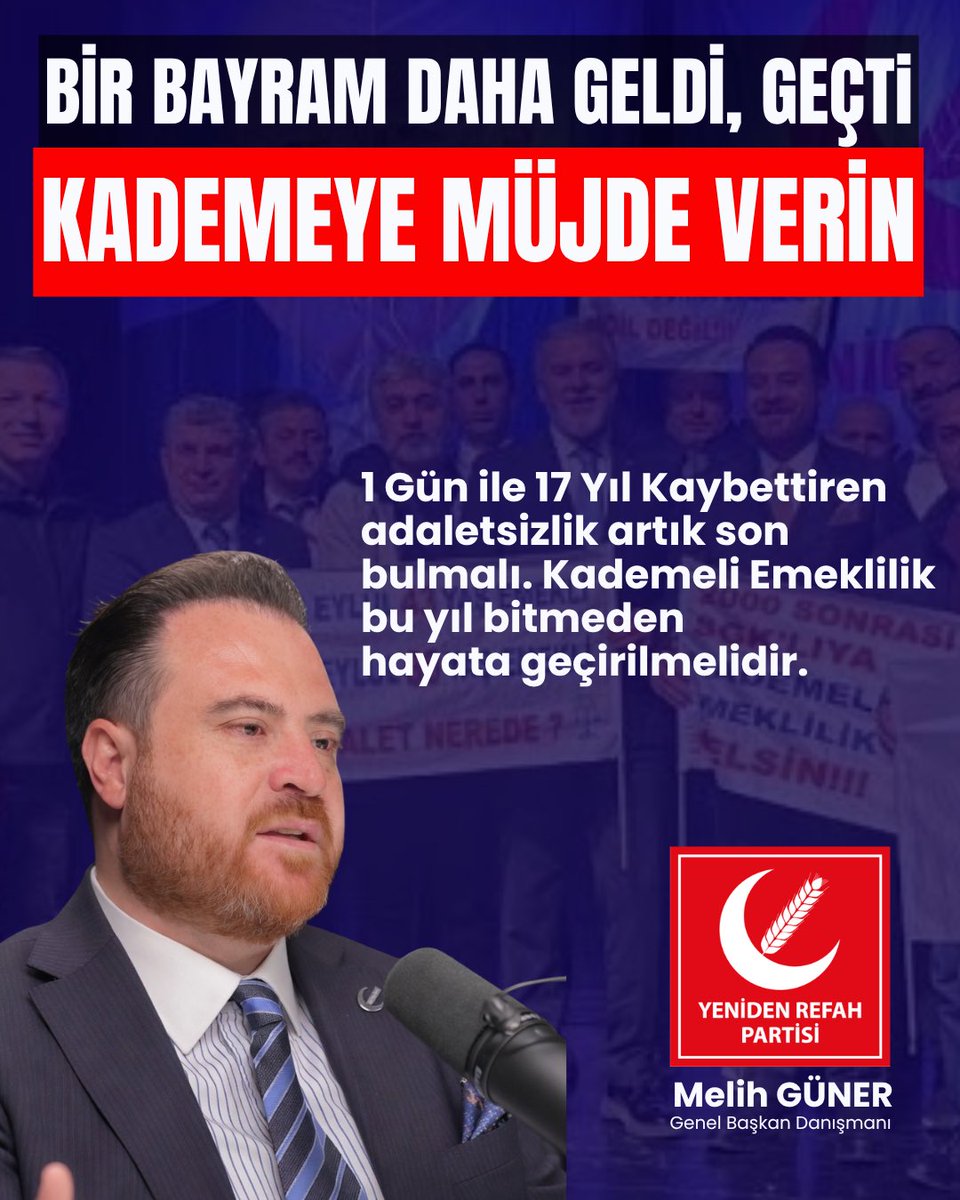 melihguuner's tweet photo. Adaletsizlik bu yıl bitmeden sona ermelidir. 

@EmadDernegi
#KademeyeMüjdeVerin https://t.co/NnBArPVitz