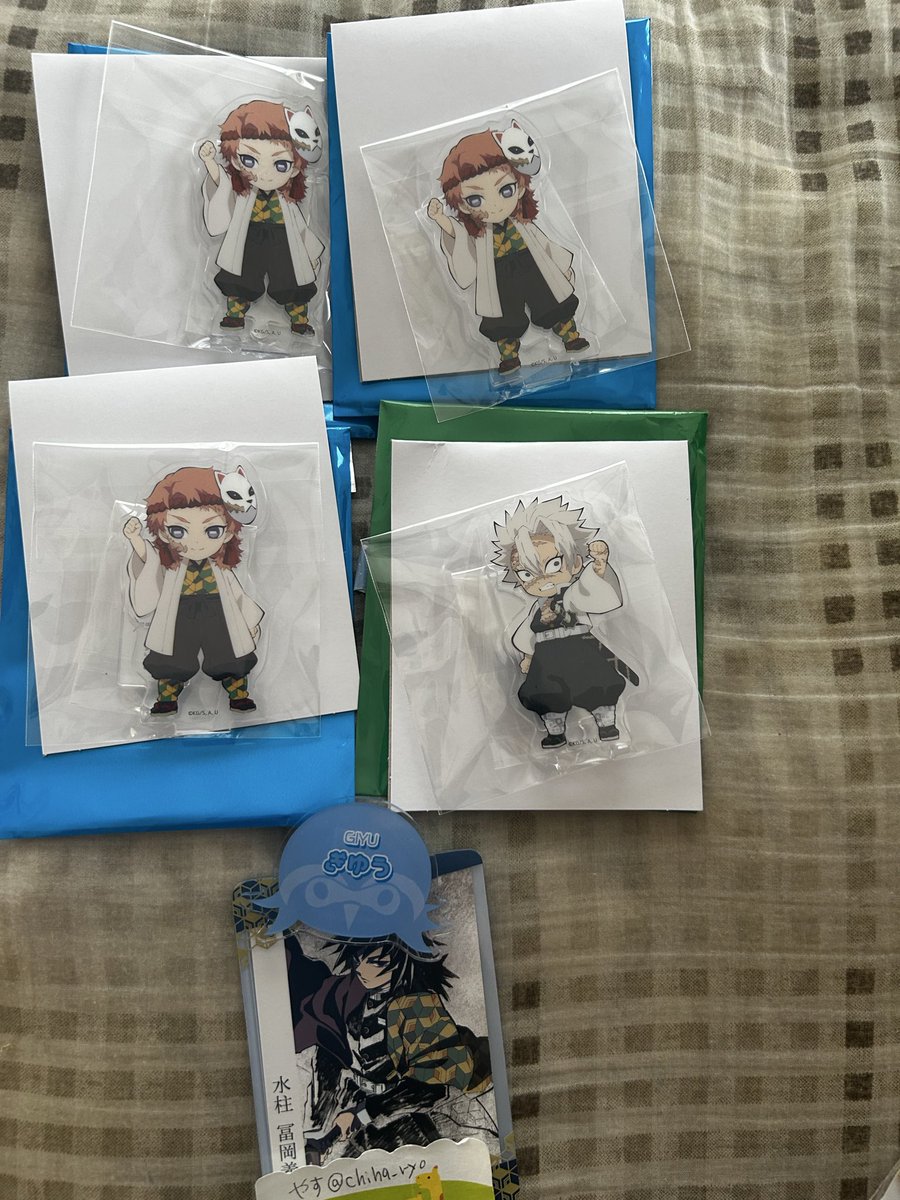 交換/譲渡】鬼滅の刃 ufotable 繋がるアクスタ アクリルスタンド