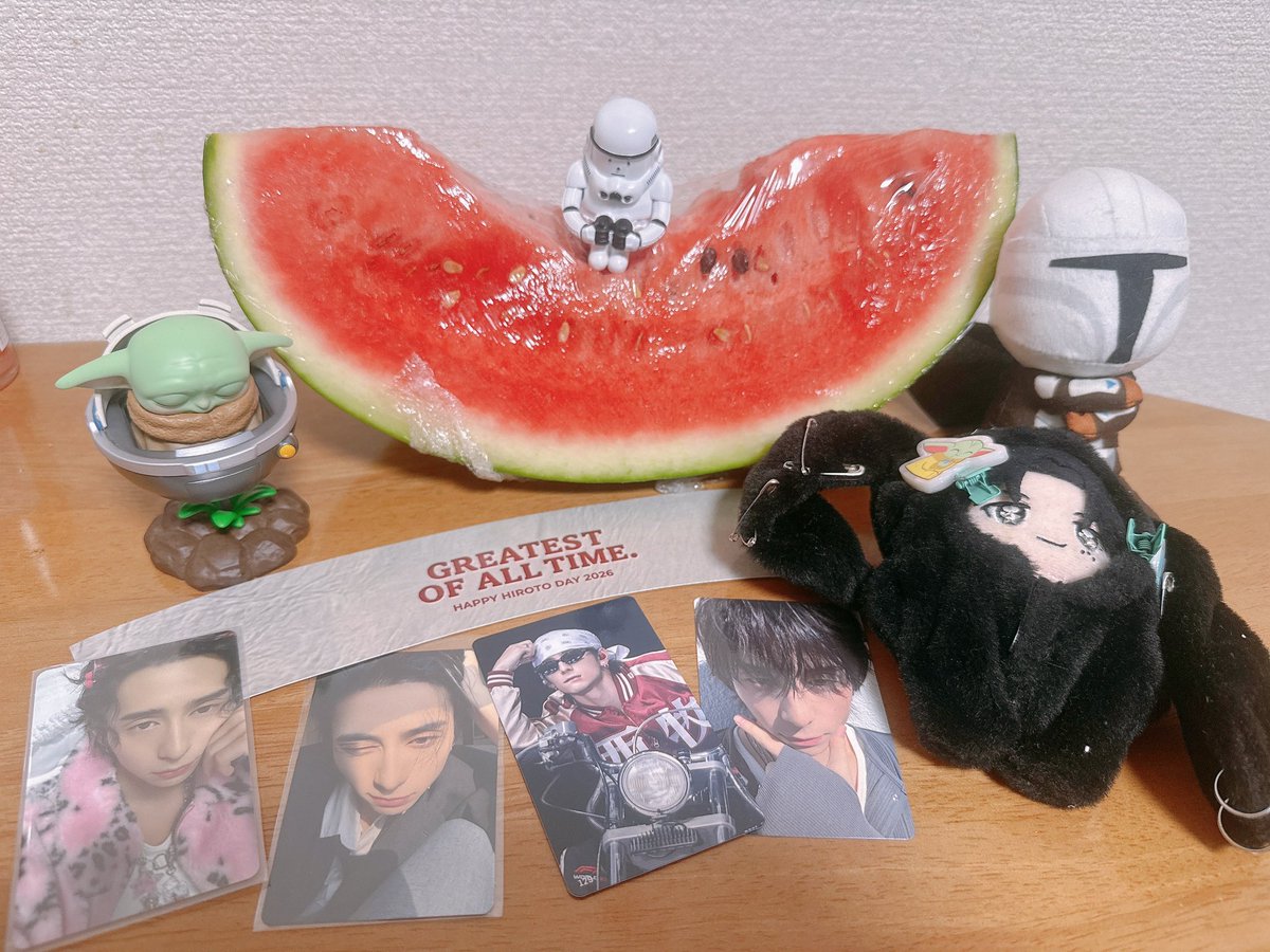 Re_____so's tweet photo. 西洸人くんお誕生日おめでとうございます！！洸人くんが行く道が正解だよー突っ走る姿を楽しみにしています👾🍉

#祝29th_西洸人にONLYYOU
#HAPPYHIROTODAY https://t.co/UWBAgkqBGr