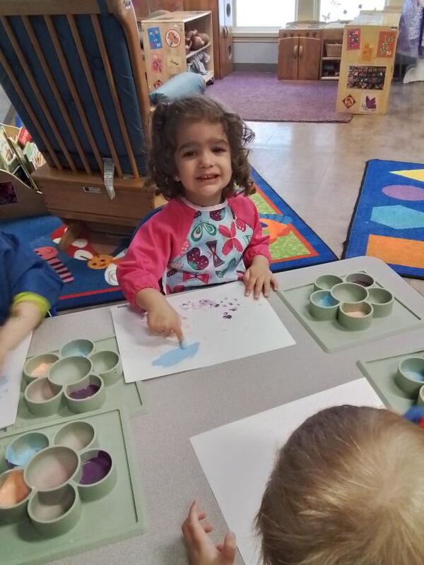 LancEarlyEd's tweet photo. Finger painting is always a hit with our tween friends. https://t.co/a50IPtvSIj