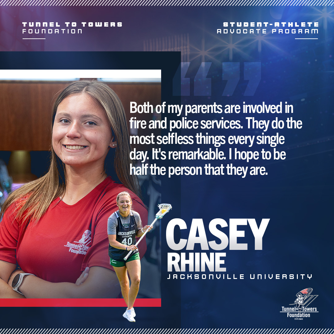 Tunnel to Towers is excited to welcome four new Student Athlete ...