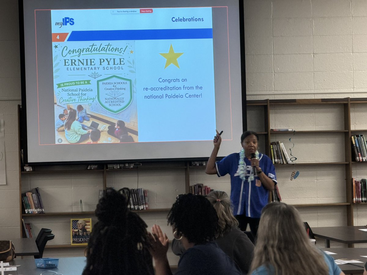 chambersjpc's tweet photo. Celebrating #summer #learning with @IPSSchools’ #June #SchoolLeader Summit! 
#TeamIPS #WatchUsWork #WatchUsLearn https://t.co/wwZf2I39ki