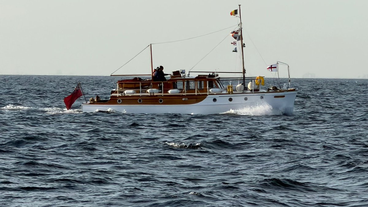 Dunkirk_Ships's tweet photo. DLS Maimonde, Breda and Lady Lou left Ostende at 0300hrs and have now arrived safely in Queenborough for an overnight stop before continuing up the Thames. Passage time 12hrs 30 mins. https://t.co/WOvR7JYxih