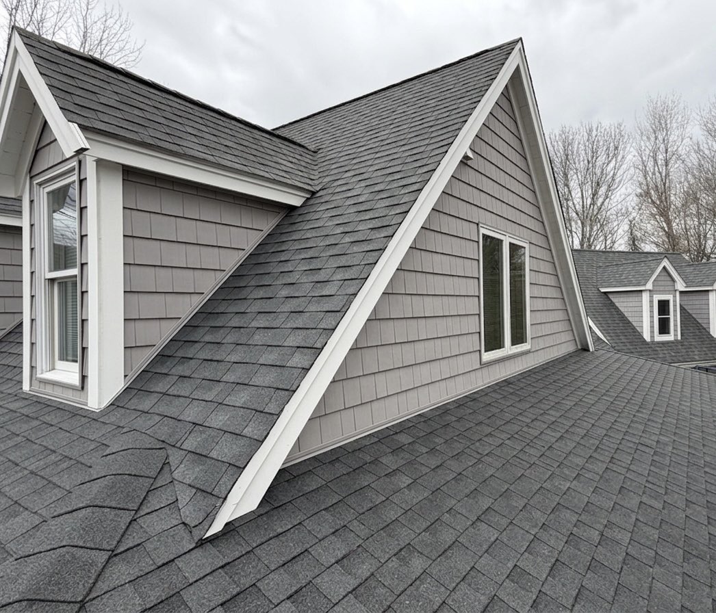 DelPreteHI's tweet photo. 🏡 Pembroke Siding Upgrade ✨ DelPrete Home Improvements gave this home a bold new look with CertainTeed Cedar Impressions in Granite Gray—classic cedar style with modern durability &amp; low maintenance. 🔨💪 https://t.co/O3TLF4Q1rf