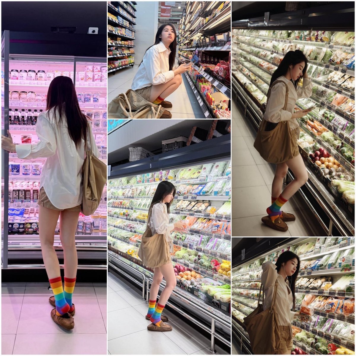 lan_huong43307's tweet photo. Happy Pride Month!
@Yoko_apasra Where can Mami buy these socks ?

#YokoApasra‌ https://t.co/lJnsHGW4cR