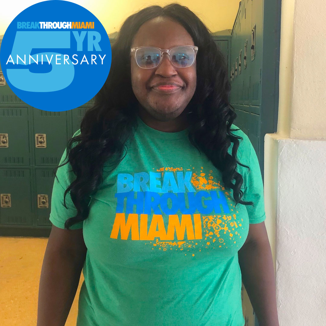 BreakthroughMia's tweet photo. Celebrating 5 years of Tasha Edmonds, Breakthrough Miami’s Director of Fellowship &amp; Volunteer Programs! 🎉

Tasha is a force in instructional design and training. Her commitment, dedication, and focus on transforming learning environments continue to uplift our entire Village. https://t.co/F7uymHeeMI