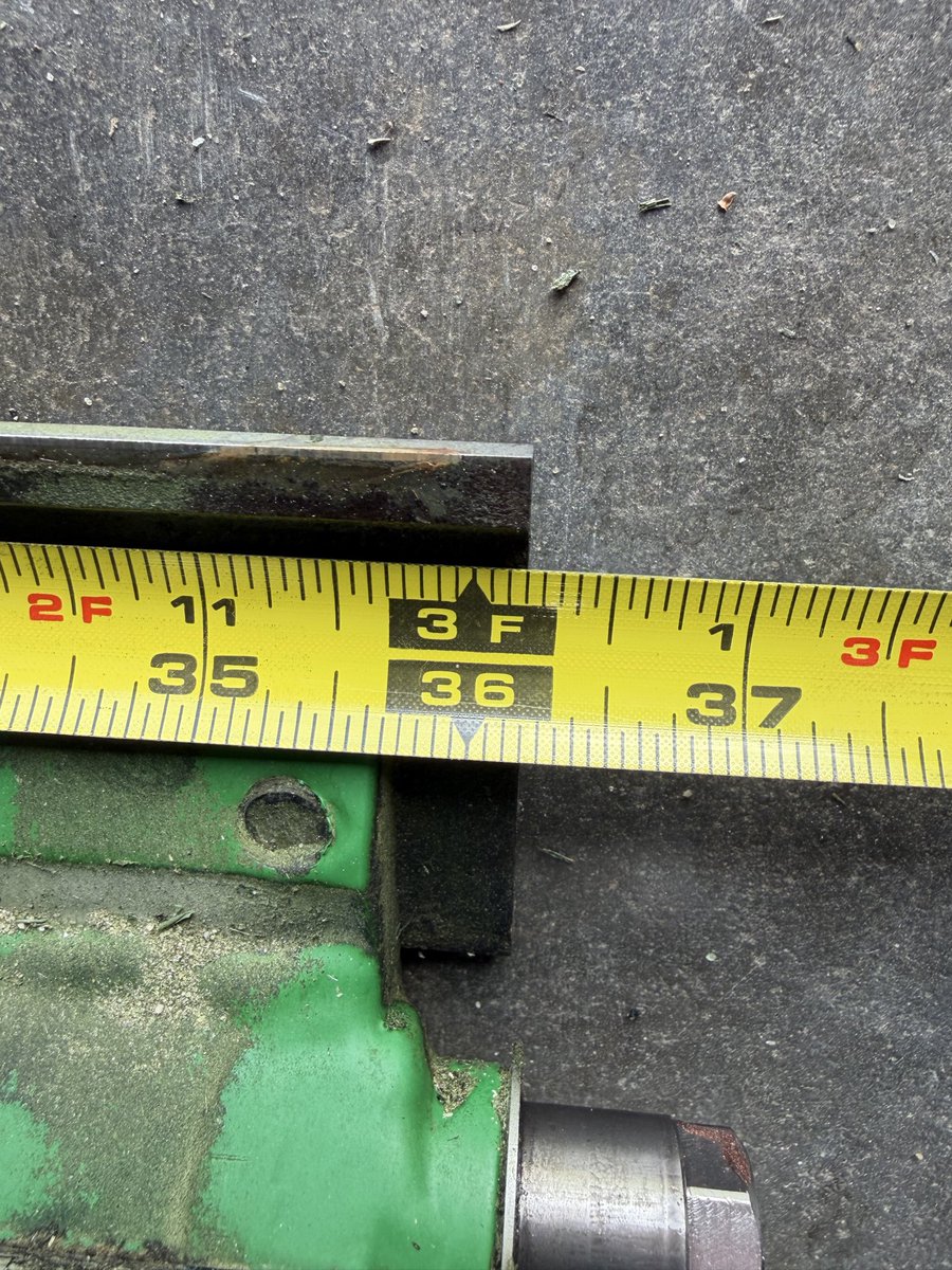PWilliams207's tweet photo. Well this is the largest reel I have ever squeezed in my Foley 632!! Had to load it with the forklift. @Foley_Company @DennisMowers https://t.co/lGMHV9NDeb