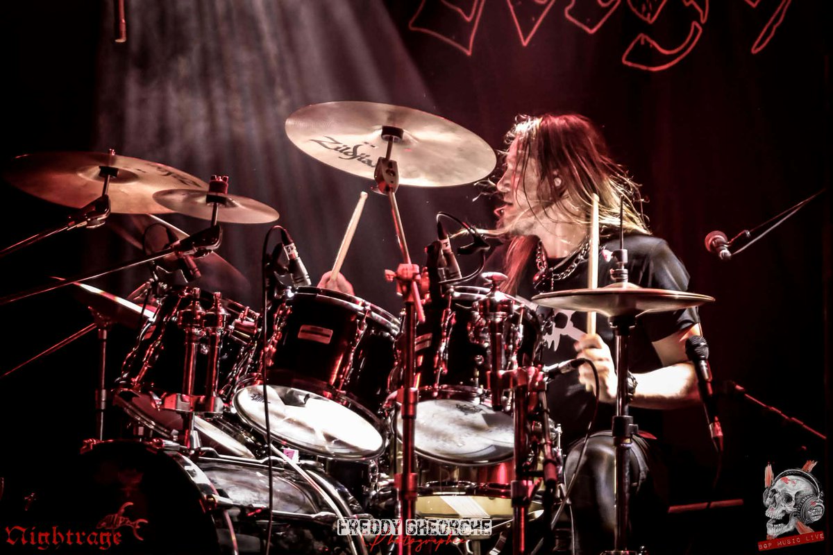 nightrage's tweet photo. Here are some live clips from our recent festival show at LIONS METAL Festival.

https://t.co/2fFPIrVisC

Photo by Freddy Gheorghe

#nightrage #metal #melodicdeathmetal #espguitars #seymourduncan #englamps #elixirstrings #ebs #presonus #amtelectronics #herrickpickups https://t.co/85BWqWeBBI