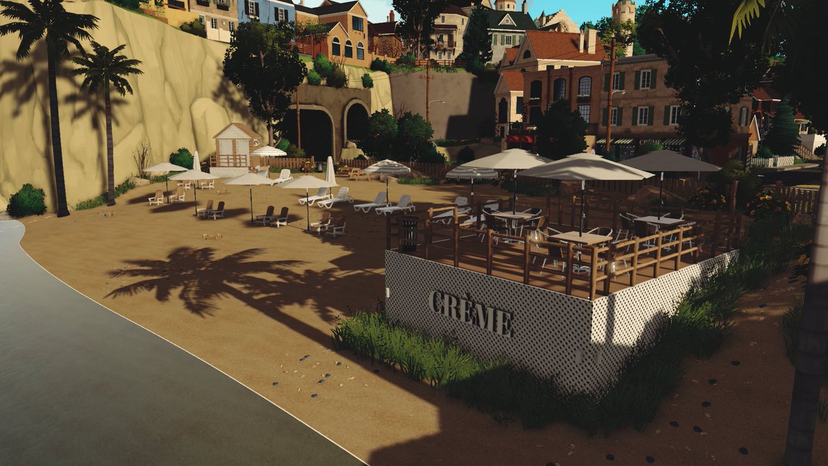 Chatursimz's tweet photo. Beach successfully renovated 🏖️😎

#Paralives https://t.co/ZPQT236OID