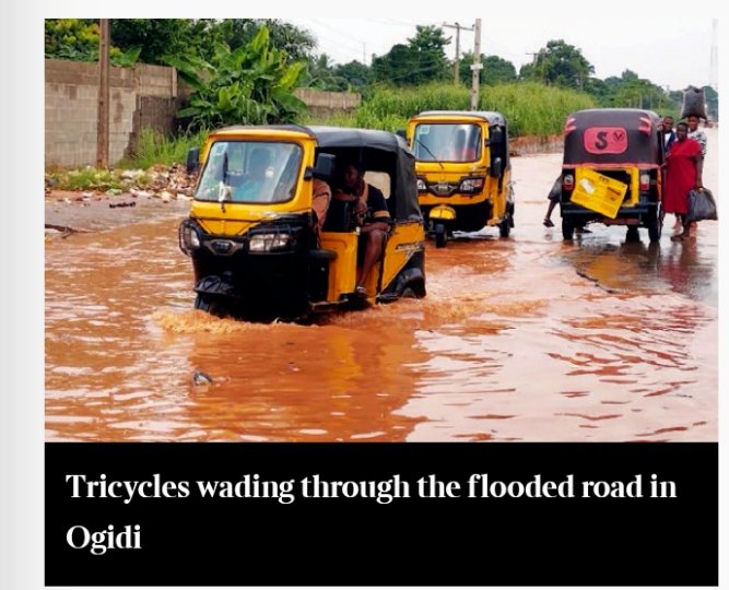 __SolveX's tweet photo. The recent flooding in Ogidi Anambra state, is an unfortunate event that has sweep the residents some of the residents of their livelihood. It's a disaster nobody wishes to experience. https://t.co/MspEazZQ3w