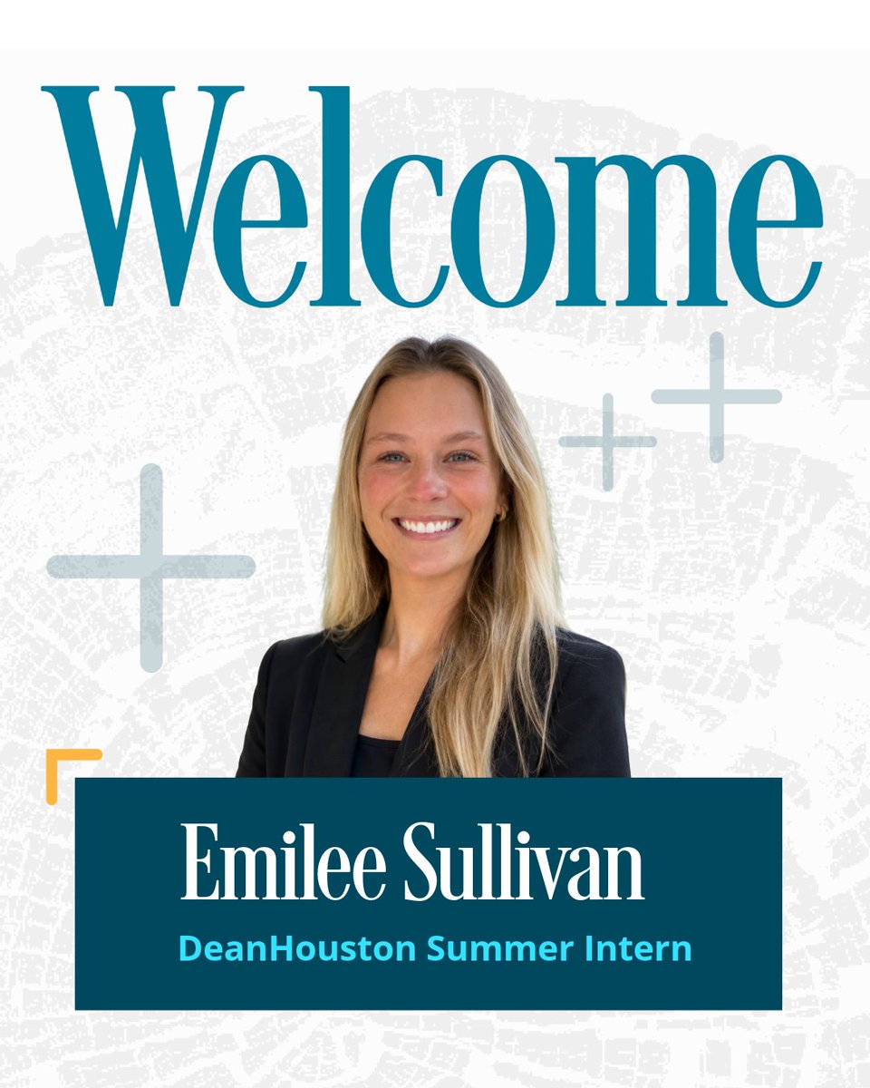 DeanHoustonInc's tweet photo. We’re excited to welcome our newest intern to the DeanHouston team!

Please join us in welcoming Emilee Sullivan, who will support our Client Success team as a project coordinator.

Welcome to the team, Emilee!

#DHWay #GrowWithDH #MarketingCareers #B2BMarketing #ClientSuccess https://t.co/325LCNtlEr
