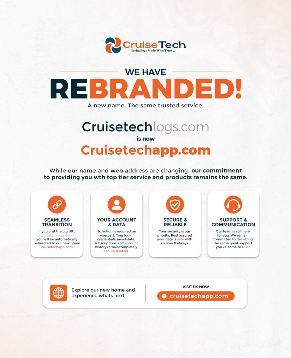 Cruisetechapp's tweet photo. Happy New Month 🧡 https://t.co/YDhrqGwgN5