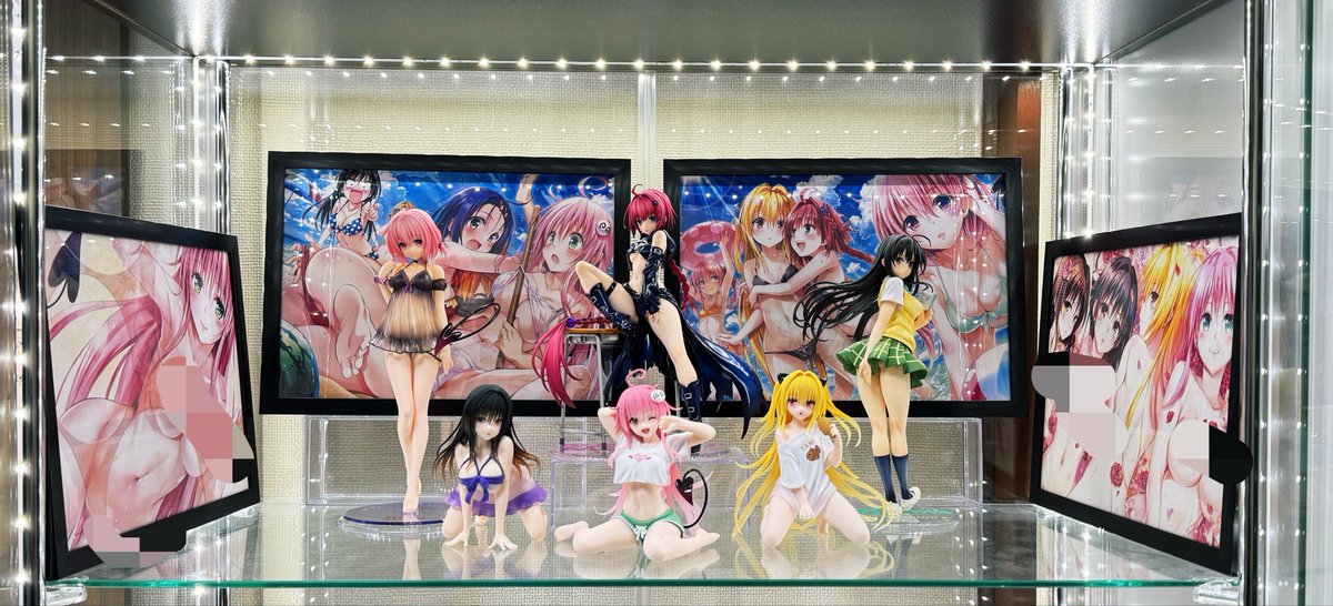 Tesy0109's tweet photo. ここからもっとハーレムディスプレイになっていくんだ！！！！！！！

際どい箇所はモザイク入れてます😌 https://t.co/iz4TFtRO6P