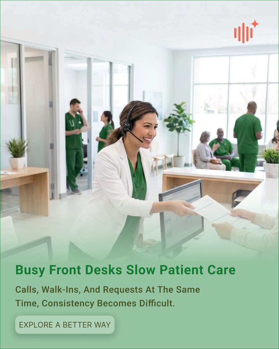 apoointly's tweet photo. Your team is helping patients.

The phone keeps ringing.

Another appointment request comes in.

The challenge isn't effort. It's capacity.

Learn how clinics are handling patient calls more efficiently:
https://t.co/zwGVbAuhbX

#HealthcareOps #Apoointly #ClinicManagement https://t.co/z2FXCCYqNa