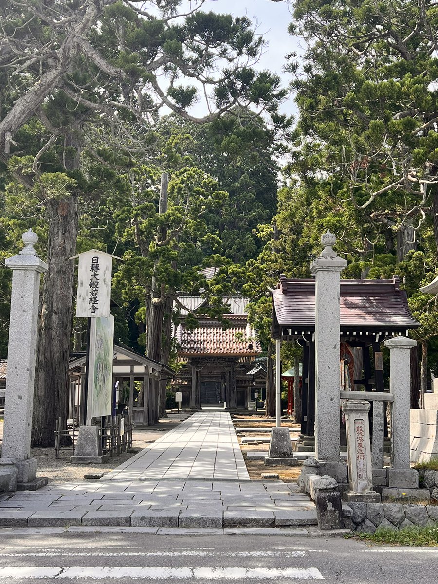 dragonriver_ak's tweet photo. 鳥海山下山後に善寶寺参拝
金色に輝く人面魚 https://t.co/EBs9xkYJck