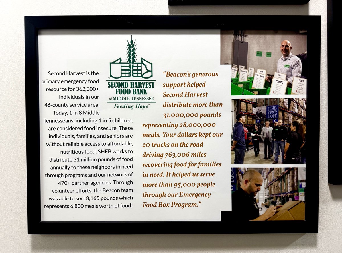 BeaconCapitalM's tweet photo. Giving back can be both meaningful and intentional. 💛 As @2HarvestMidTN supports local families this summer, it’s a great time to think about charitable planning. Schedule a complimentary appointment with a Beacon advisor to start the conversation: https://t.co/ARX8fXaq6U https://t.co/5LeILDZxX3