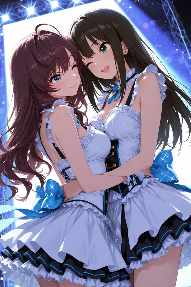 _WAMI2's tweet photo. 一ノ瀬志希、渋谷凛 https://t.co/plKEXQhUGz