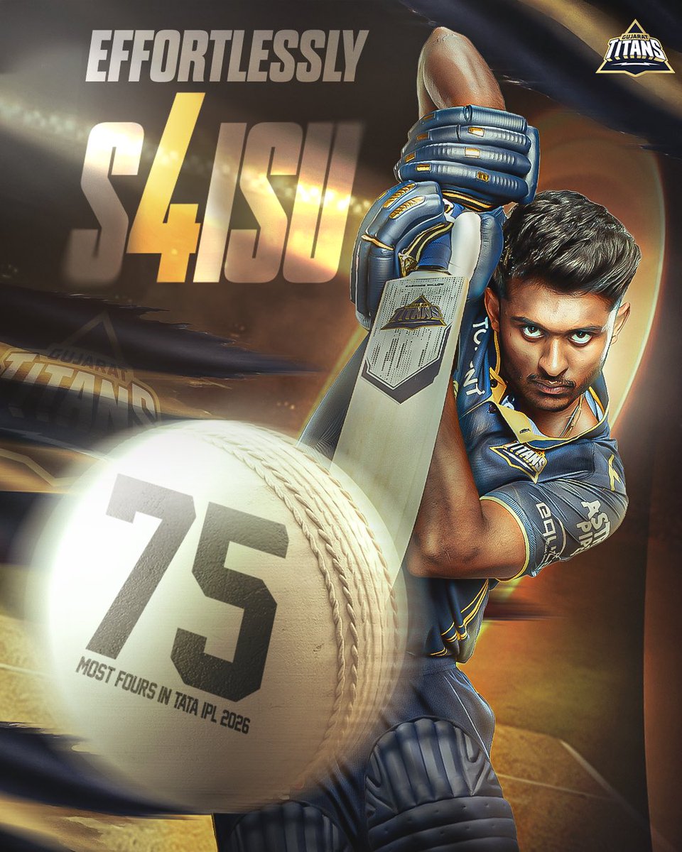 gujarat_titans's tweet photo. The 𝐅𝐎𝐔𝐑ce was with SaiSu 👏 https://t.co/fH67cm7Czf