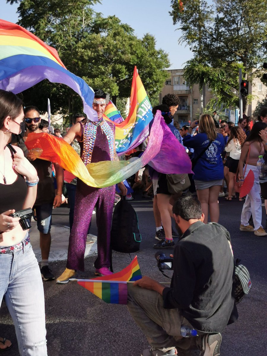 LockMona's tweet photo. Happy Pride 🏳️‍🌈
It is 2026 and we still have to fight for the rights of people to be allowed to exist as themselves.
📸 Jerusalem Pride 2022
#HappyPride https://t.co/Ujy3ym1Ecx