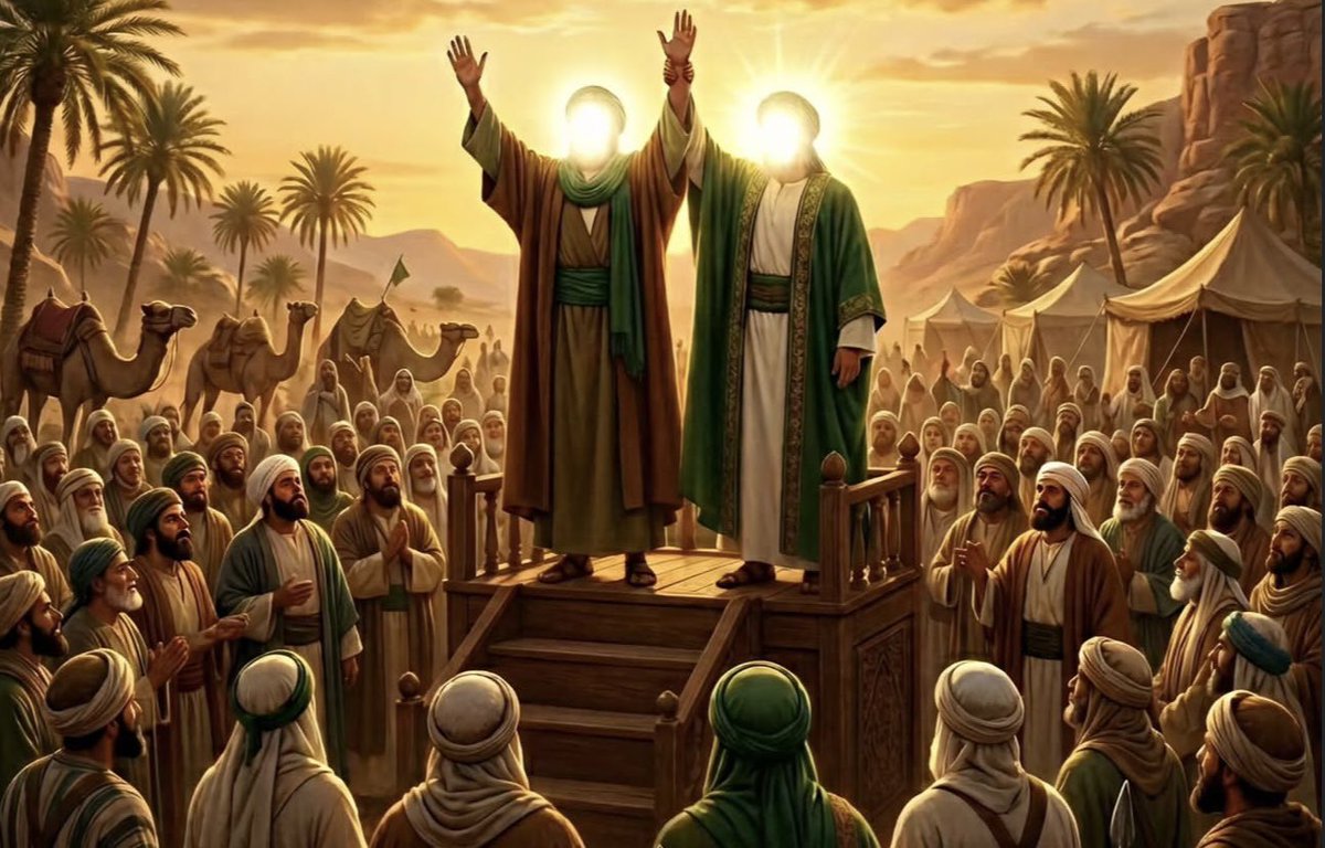 Ex_Mugred's tweet photo. مع أقتراب عيد الغدير الكذبة الكبيرة!

" من كنت مولاه فهذا علي مولاه " أكبر وأخطر كذبة في التاريخ أن أخطر ما في هذه المقولة ليس النص نفسه بل ما بُني عليه من أدعاءات باطلة سلالية أولاً وسياسية ثانياً

فأنا أرى أن الفكر السلالي دمرنا أكثر من الفكر الأستعماري https://t.co/u9eNvYJXJJ