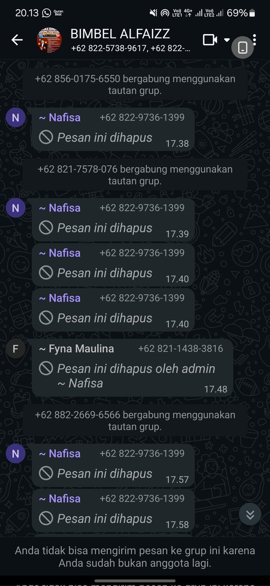 de_radh's tweet photo. *PENIPUAN* ‼️ PLEASE BE AWARE ‼️
 HATI HATI YA GUYS KALIAN KALO MAU JOIN KELAS PRIVAT CPNS MENDING LANGSUNG KE ADMIN NYA AJA, Kalo ada yg ngajak patungan jangan mau, kebanyakan itu penipuu, yg kenal nomor ini bilangin ga berkah hidupnya nipu orang yg mau belajar
#scam #CPNS https://t.co/eyVFbho8ht