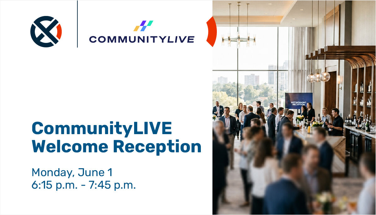 ETHERFAX's tweet photo. Kick off the week with us Monday night at the #CommunityLIVE26 Welcome Reception from 6:15 to 7:45 p.m. It’s the perfect opportunity to connect with peers, meet the team, and enjoy great conversations. https://t.co/0vmhlIPZSd