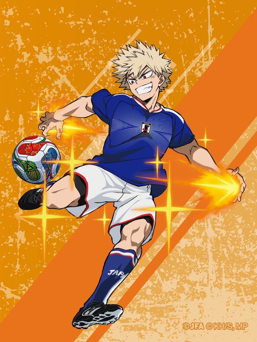 RealMukieJ's tweet photo. Soccer player Katsuki and  cheer captain Ochako anyone? (⁠✯⁠ᴗ⁠✯⁠) https://t.co/Ja72nhabx4