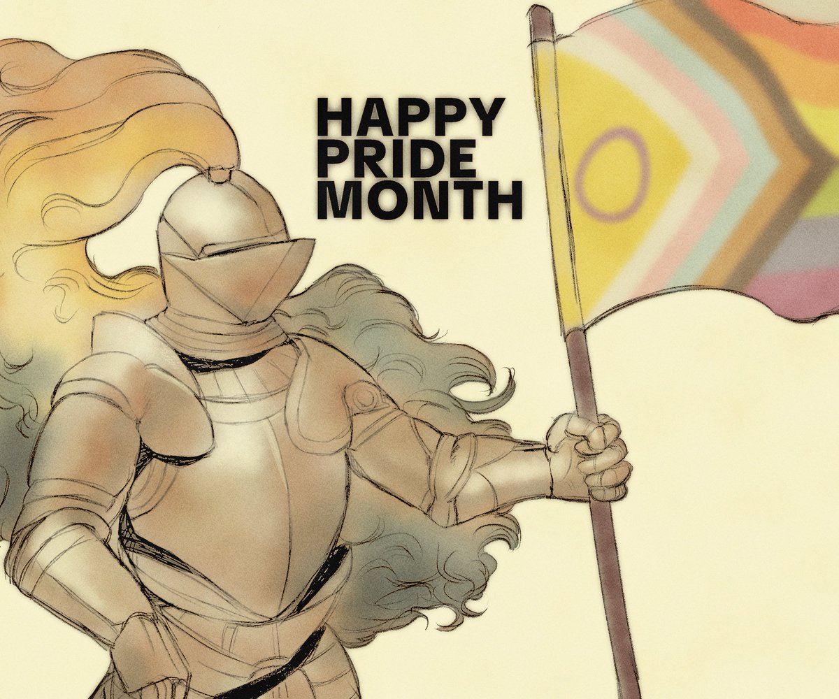 musteilSS's tweet photo. Happy pride month, my knights! 🗡🌈 https://t.co/bj01ROp9ot