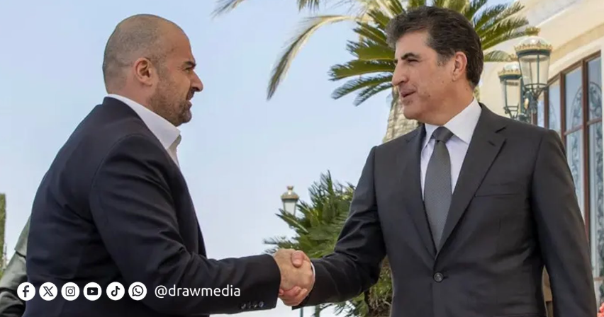 DrawMediaNet's tweet photo. Nechirvan Barzani to PUK: Together We Can Protect Kurdistan’s Constitutional Status and Rights

In a congratulatory message marking the anniversary of the Patriotic Union of Kurdistan (PUK), Nechirvan Barzani, President of the Kurdistan Region, said that more than ever, there is a need for shared responsibility, unity, and cooperation among all political parties so that together they can protect the constitutional status of the Kurdistan Region and the rights of the Kurdish people.

Barzani added that he hopes the occasion will serve as a new opportunity to strengthen national unity and promote dialogue and mutual understanding in order to resolve problems, maintain stability, advance development, and build a better future for the people of Kurdistan.