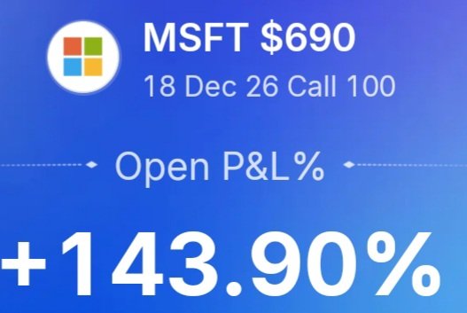 cokezer03's tweet photo. $MSFT What are the chances I have a runner at expiration? 🤣 https://t.co/BSkalFQ6bQ