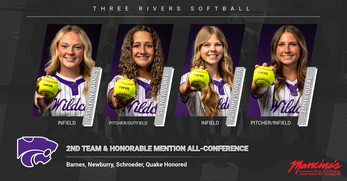 trhswildcats's tweet photo. SOFTBALL: Hoffmaster, Glass, Thomas named 1st Team All-Conference highlighting seven Cats honored... https://t.co/i3RA2UfD47 https://t.co/pNAe3IEJjI