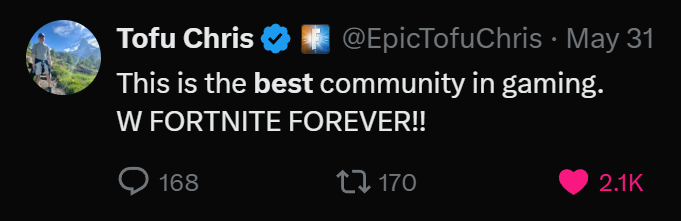 Backers | Fortnite News tweet media