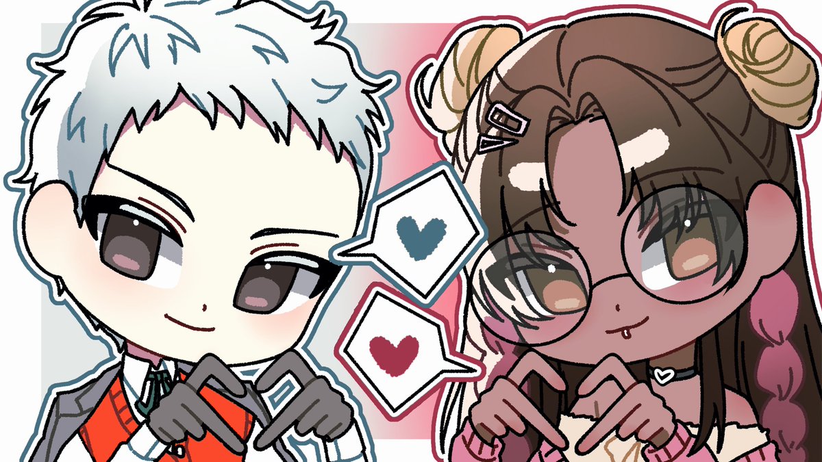 nana ♡ akihiko's valentine 🐇🥊 tweet media