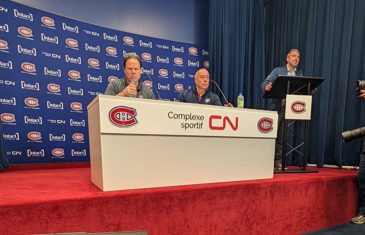 mndamico's tweet photo. "We know that Ivan likes playing in Montreal. We'll talk to his agent in a few weeks. It all depends on whether the player prefers short-term or long-term contracts. We would prefer to sign him long-term."

Kent Hughes on his view regarding Ivan Demidov negotiations this summer. https://t.co/wtXGusnKyP